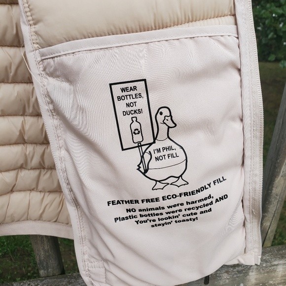 NWT BCBGMAXAZRIA Buttermilk Women's Large Puffer Coat - Picture 10 of 15